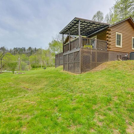 Smoky Mountain Cozy Cove Cabin Deck And Fire Pit! Cosby Esterno foto