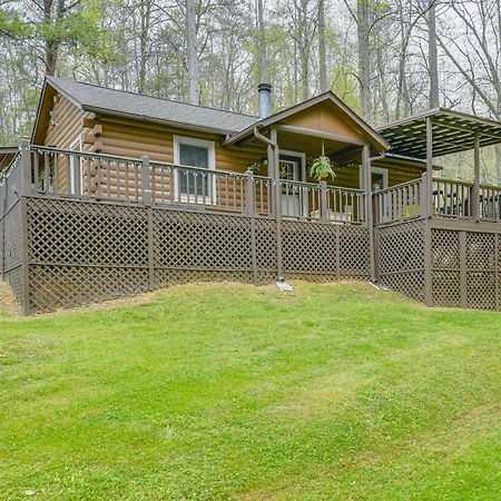 Smoky Mountain Cozy Cove Cabin Deck And Fire Pit! Cosby Esterno foto