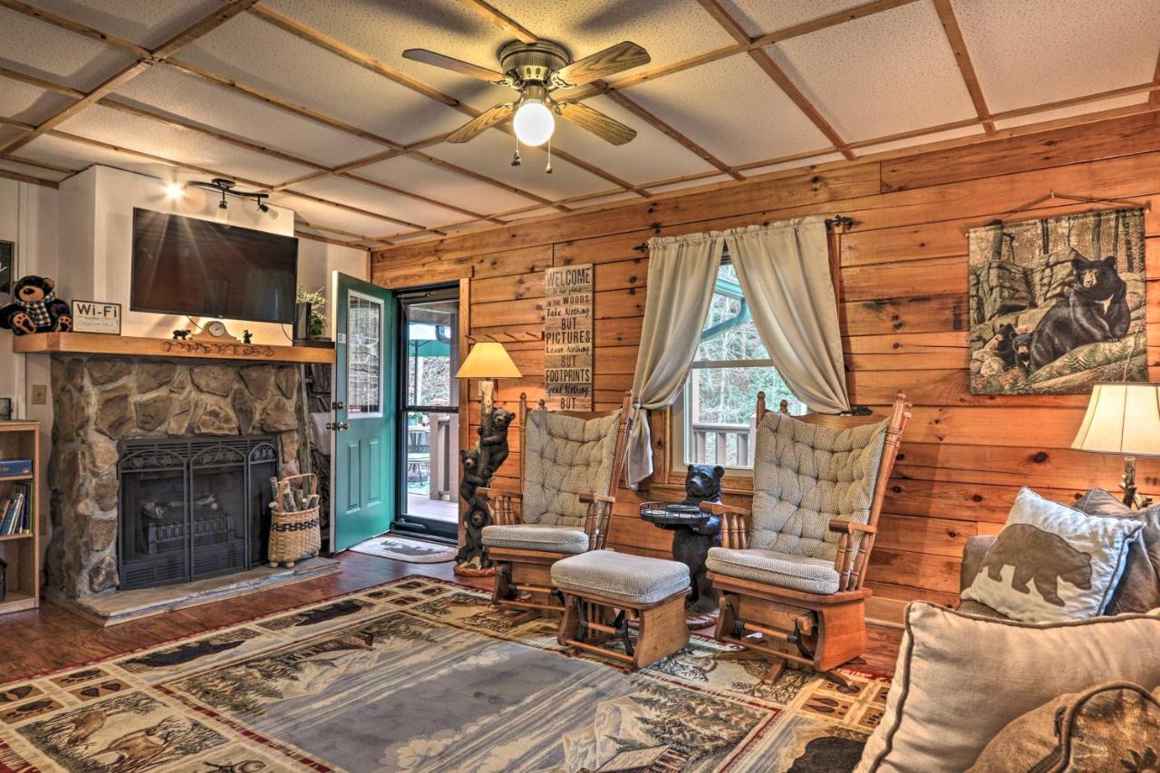 Smoky Mountain Cozy Cove Cabin Deck And Fire Pit! Cosby Esterno foto