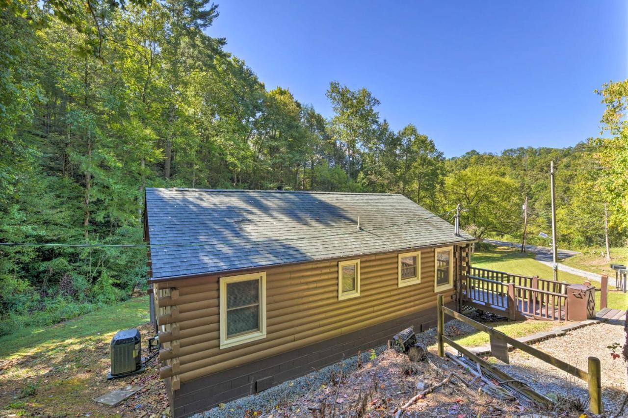 Smoky Mountain Cozy Cove Cabin Deck And Fire Pit! Cosby Esterno foto